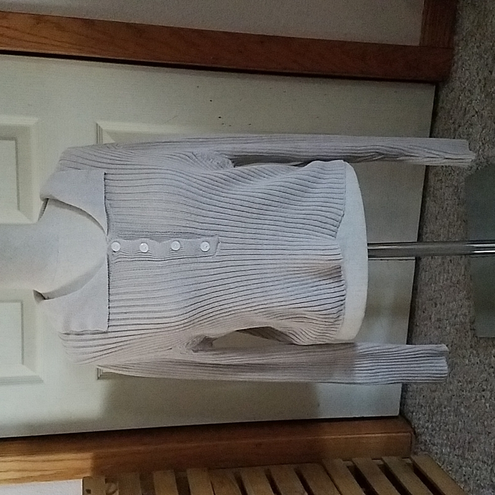 Crop top long sleeve sz large